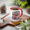 Hiss Miss - Ceramic Mug Accent Colored (11oz/15oz)