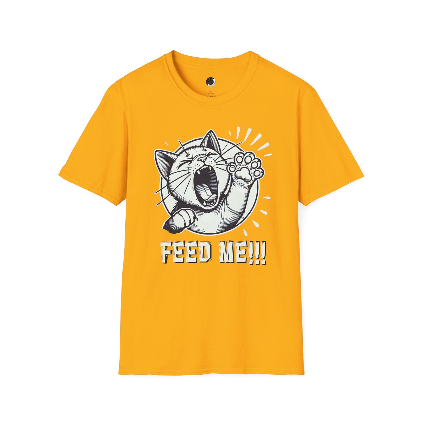 Promotional Sales Advertising Shirt - Feed Me (Two-sided)