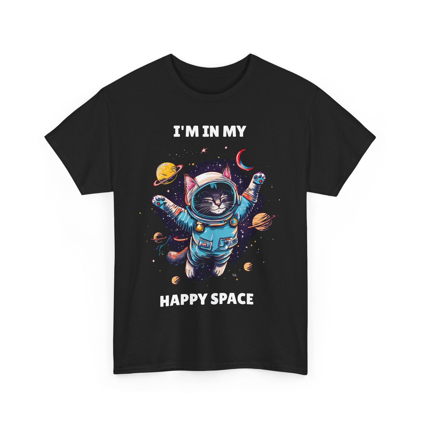 Happy Space - Adult Unisex Heavy Cotton Tee