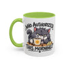 Who Authorized This Morning? Accent Mug (11/15oz)