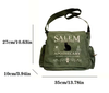 Canvas Apothecary Messenger bag