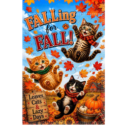Falling for Fall - Garden Flag