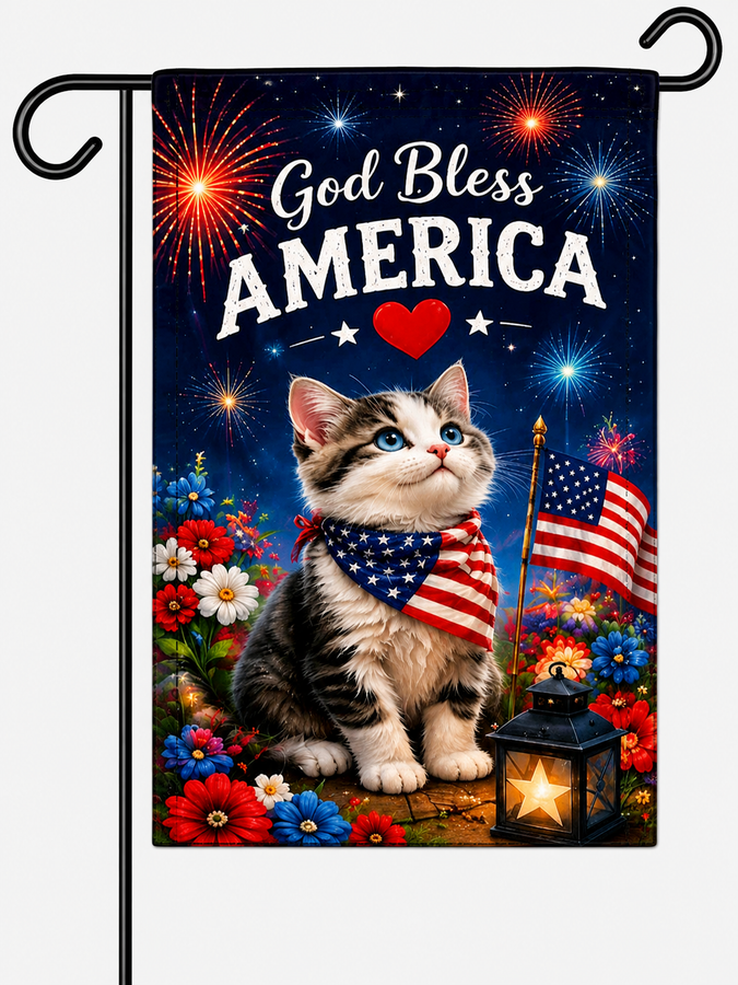 God Bless America - Garden Flag