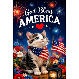 God Bless America - Garden Flag