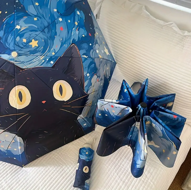 Starry Night - Foldable Umbrella