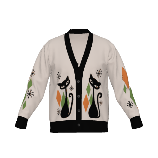 Atomic Cat Lounge Knit Cardigan